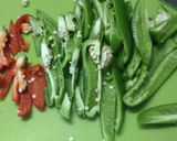 鶏胸肉とピーマン中華炒め★お弁当作り方2写真