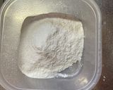 抹茶と小豆の蒸しパン作り方1写真