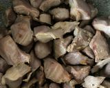 砂肝のにんにくマカ炒め作り方4写真