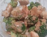 鶏むね肉とブロッコリーのオーロラソース作り方4写真