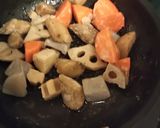 豚バラと根菜じゃん炒め作り方7写真