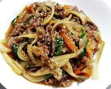牛バラ肉の甘辛野菜炒め作り方8写真