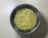 作り置きにも☆簡単なめらかなサラスパ作り方1写真