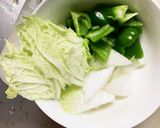 肉無豆腐きな粉簡単ボロネーゼ味野菜炒め作り方8写真