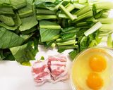 卵と小松菜の中華風炒め作り方1写真