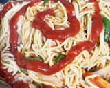 我が家のナポリタン作り方8写真