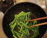 ニラと海苔炒め作り方1写真