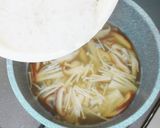 白滝ときのこの辛味噌ラーメン作り方3写真