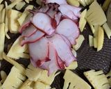たけのことパセリのスープスパゲッティ作り方6写真