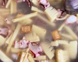 たけのことパセリのスープスパゲッティ作り方8写真