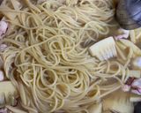 たけのことパセリのスープスパゲッティ作り方11写真