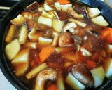 ごぼうたっぷり新じゃがとごぼうの筑前煮作り方6写真