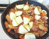ごぼうたっぷり新じゃがとごぼうの筑前煮作り方9写真