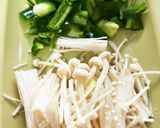 野菜ジュースで作る具沢山コンソメスープ作り方2写真