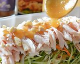 エスニックたれでむね肉ときゅうりのサラダ作り方6写真