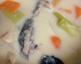 濃厚！ぶりあらと大根の酒粕汁♪作り方8写真
