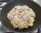 ちくわお好み焼き★豚イカMIX作り方7写真