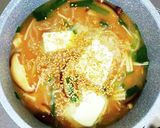 白滝ときのこの辛味噌ラーメン作り方7写真