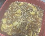 たけのこと牛肉のガーリックうま煮作り方6写真