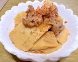たけのこと牛肉のガーリックうま煮作り方7写真