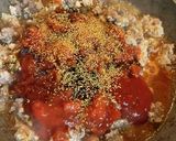 簡単ミートソースパスタ作り方4写真