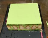 抹茶ムースと苺のバースデーケーキ♡作り方9写真