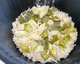 しらすとネギたっぷり味噌炊き込みご飯作り方5写真
