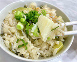 しらすとネギたっぷり味噌炊き込みご飯作り方8写真