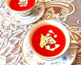 オレンジ色の美しい豆腐❤酒の肴に&前菜に作り方2写真