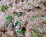 焼くだけ簡単　梅しそつくね作り方1写真