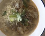簡単俺の飯　ピリ辛胡麻塩ラーメン作り方3写真