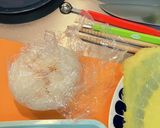こどもの日 金太郎弁当 かぶと付き♪作り方1写真