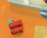 こどもの日 金太郎弁当 かぶと付き♪作り方3写真
