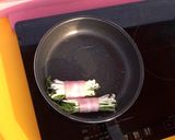 栄養満点！水菜のベーコン巻き【食遺産】作り方3写真