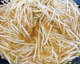 たっぷりもやしのあんかけ玉子うどん作り方2写真
