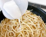たっぷりもやしのあんかけ玉子うどん作り方4写真