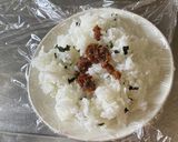 わかめご飯であさりの佃煮おにぎり作り方3写真