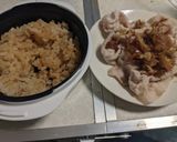 みょうが炊き込みご飯作り方2写真
