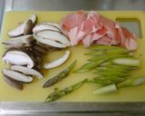 アスパラと豚肉のマヨネーズ炒め作り方1写真