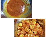 鶏もも肉と厚揚げの甘辛ごま味噌炒め作り方2写真