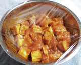 鶏もも肉と厚揚げの甘辛ごま味噌炒め作り方3写真