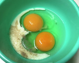 お弁当用・卵焼き（炒り卵）作り方1写真