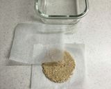 ★ノンオイル♡オートミール胡麻せんべい作り方4写真