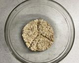 ★ノンオイル♡オートミール胡麻せんべい作り方2写真