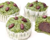 【vegan】発酵なし米粉よもぎあんぱん作り方10写真