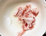 簡単きな粉梅マリネ味豚こま大根青椒肉絲風作り方1写真
