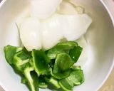 簡単きな粉梅マリネ味豚こま大根青椒肉絲風作り方5写真