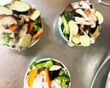 簡単きな粉梅マリネ味豚こま大根青椒肉絲風作り方11写真