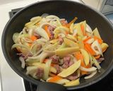 カレー的な具材で作るハッシュドビーフ作り方9写真