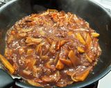 カレー的な具材で作るハッシュドビーフ作り方12写真